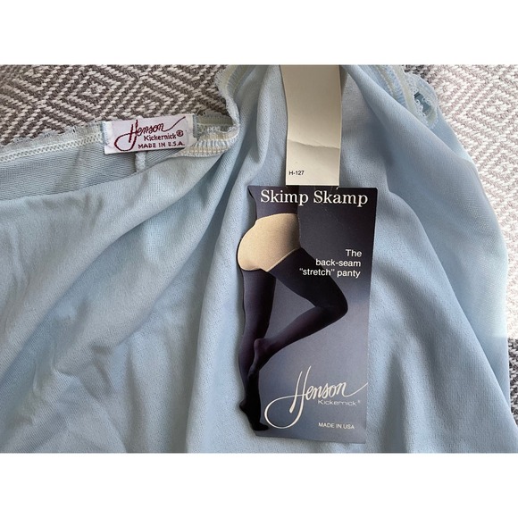 NOS VInTaGe HENSON KICKERNICK 🫦“Skimp Skamp” BaBy blue panties - Picture 12 of 12